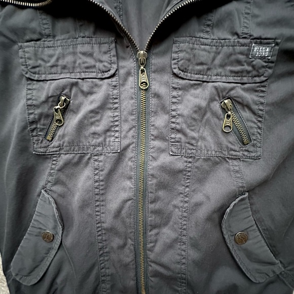 Billabong Charcoal Utility Jacket - Picture 11 of 13